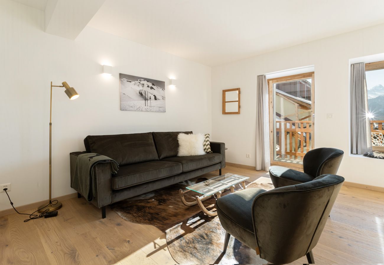 Apartment in Samedan - Chesa Dalet 5 - Family apartment with a perfect mountain view